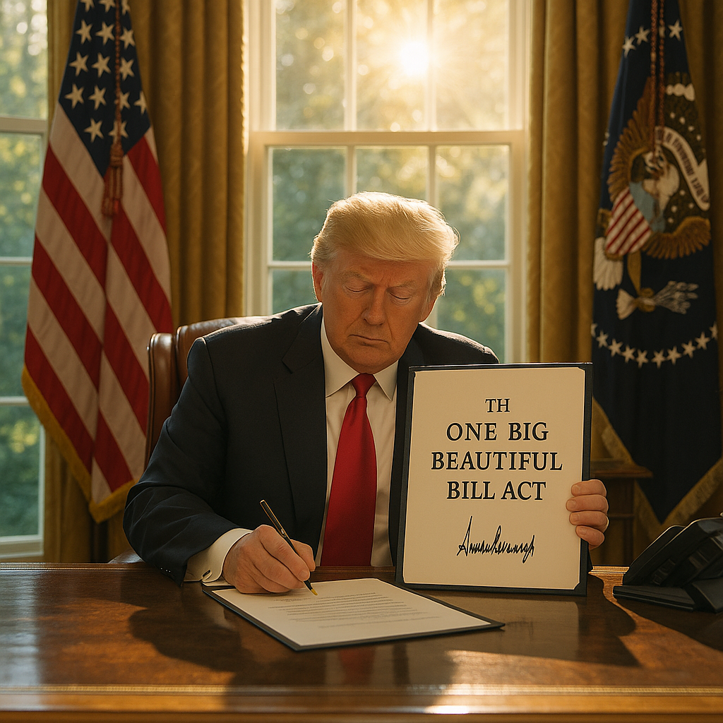 signed into law on July 4, 2025, as Public Law 119-21, and takes effect in 20